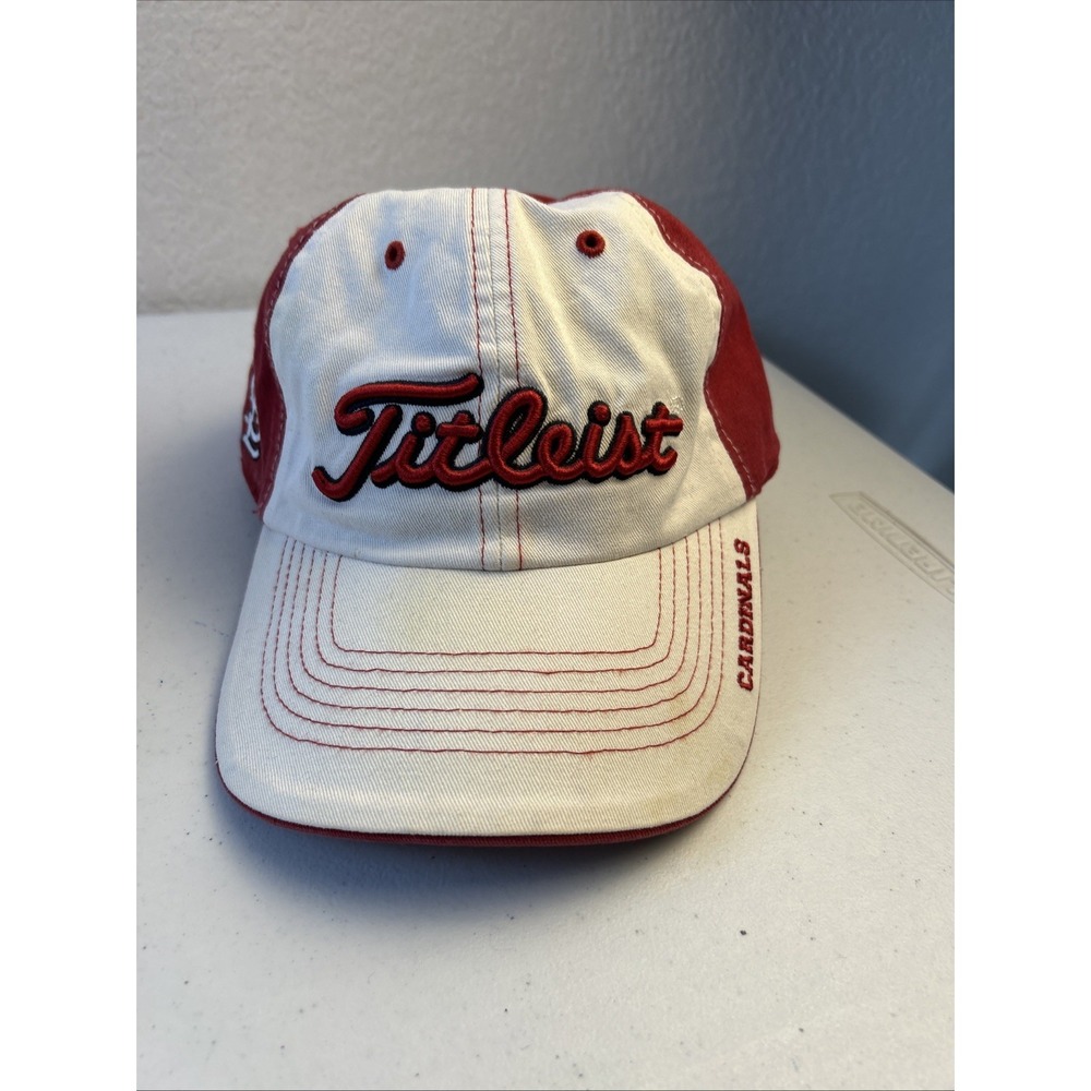 St Louis Cardinals Titleist Golf Hat Forty Seven Strapback Cap